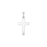 AMOR 9ct White Gold Cross Pendant