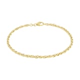 AMOR 14ct Yellow Gold Bracelet