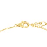 AMOR Yellow Gold Coloured Sterling Silver Cubic Zirconia Bracelet