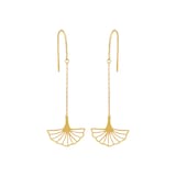 AMOR 9ct Yellow Gold Drop Earrings