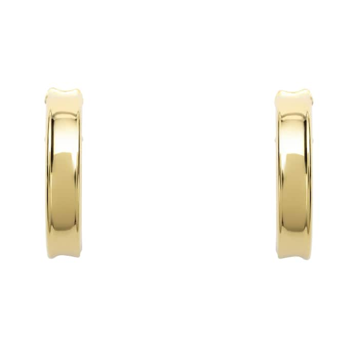 AMOR 9ct Yellow Gold 23mm Hoop Earrings