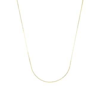 AMOR 9ct Yellow Gold Venezia Chain Necklace - 50cm