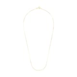 AMOR 9ct Yellow Gold Venezia Chain Necklace - 50cm