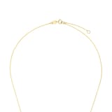 AMOR 9ct Yellow Gold Love Text Necklace