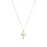 AMOR 9ct Yellow Gold Tree Necklace