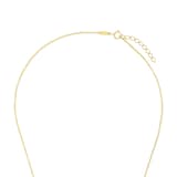 AMOR 9ct Yellow Gold Cubic Zirconia Infinity Loop Necklace