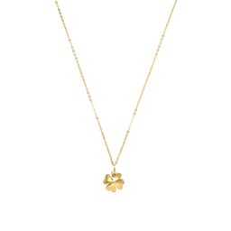 37970218 - 9ct Yellow Gold Clover Pendant Necklace