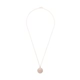 AMOR Rose Gold Coloured Sterling Silver Pendant Necklace