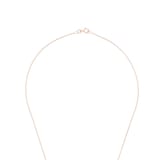 AMOR Rose Gold Coloured Sterling Silver Pendant Necklace