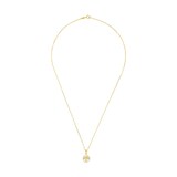 AMOR 14ct Yellow Gold Tree Pendant Necklace