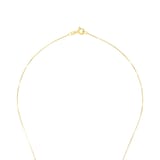 AMOR 14ct Yellow Gold Leaf Design Pendant Necklace