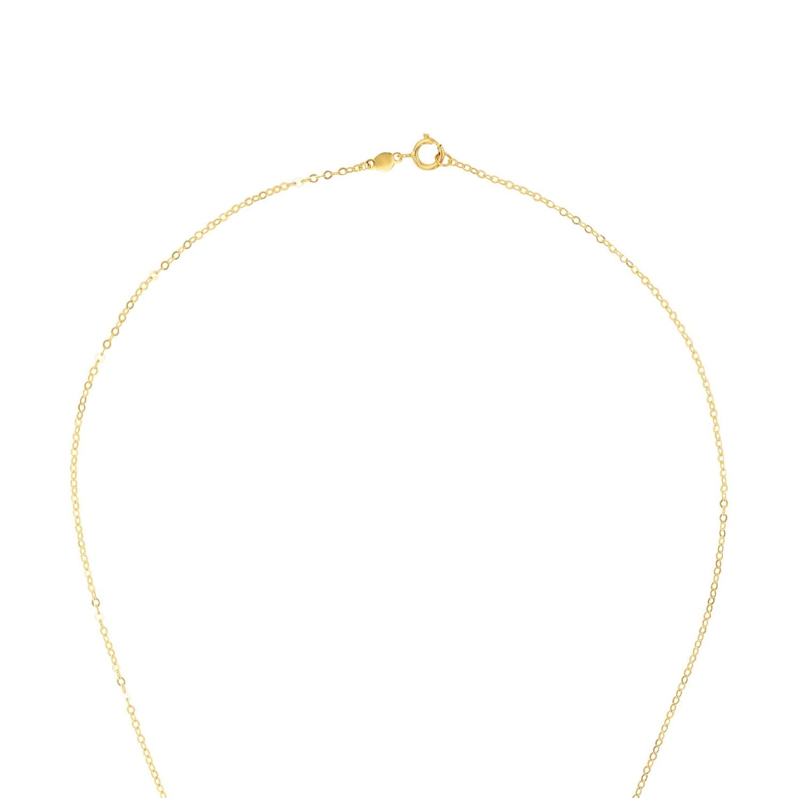 AMOR 14ct Yellow Gold Heart Design Pendant Necklace AMOR 14ct Yellow Gold Heart Design Pendant Necklace