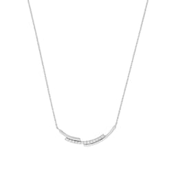 37970242 - Silver Cubic Zirconia Pendant Necklace