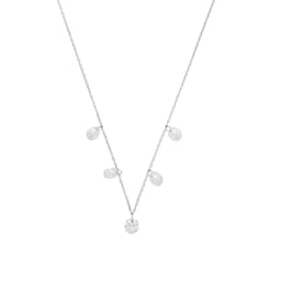 37970254 - Silver Cubic Zirconia Stone Necklace