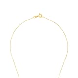 AMOR 9ct Yellow Gold Cubic Zirconia Infinity Loop Pendant Necklace