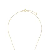 AMOR 9ct Yellow Gold Leaf Design Pendant Necklace