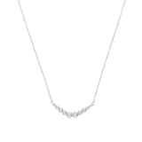 AMOR Silver Graduating Ball Necklace