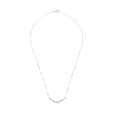 AMOR Silver Graduating Ball Necklace