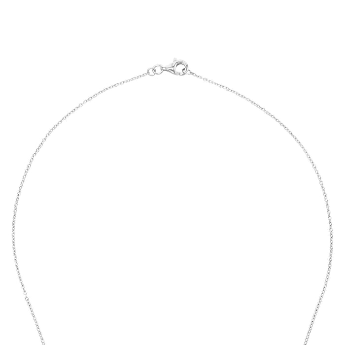 AMOR Silver Graduating Ball Necklace