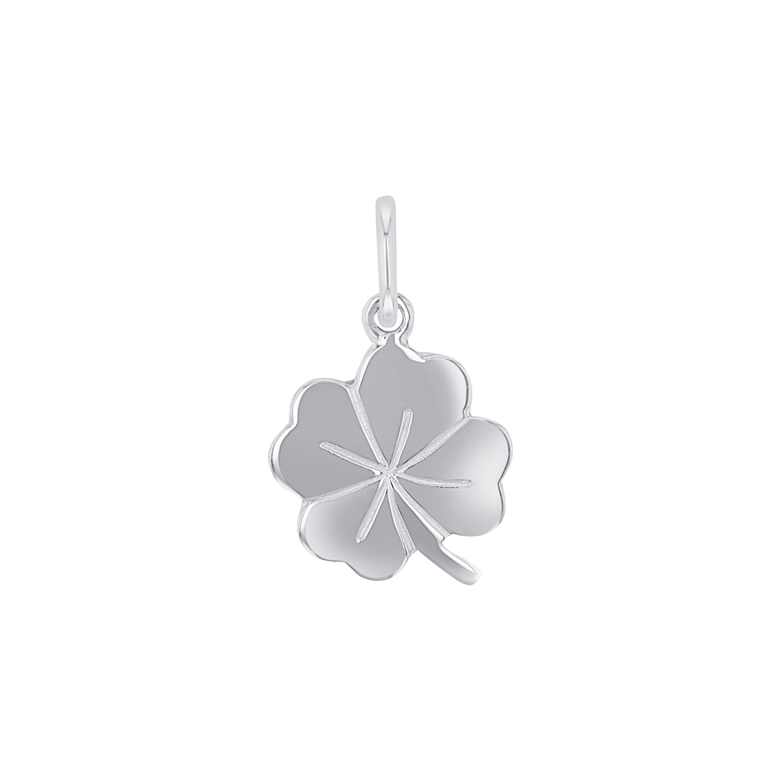 AMOR 9ct White Gold Clover Pendant AMOR 9ct White Gold Clover Pendant
