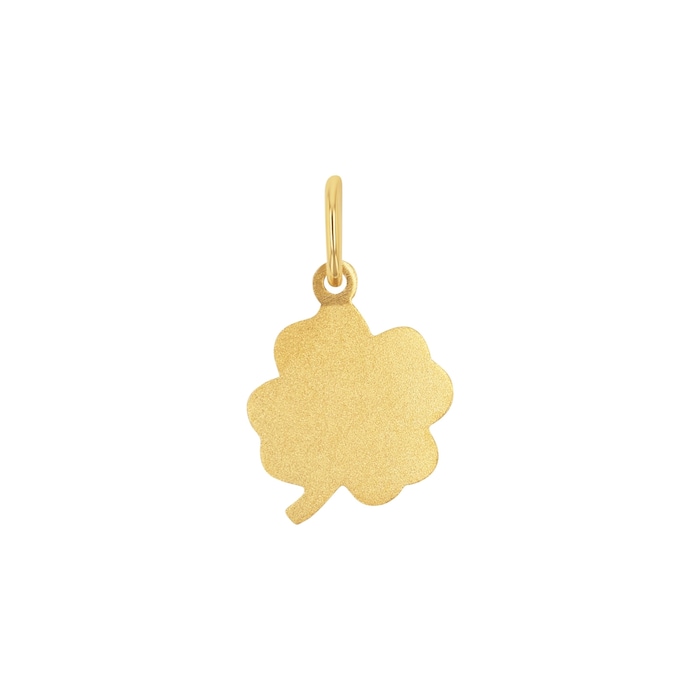 AMOR 18ct Yellow Gold Leaf Pendant