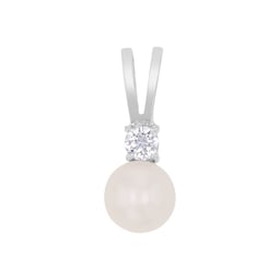 37970305 - 9ct White Gold Cubic Zirconia Pendant