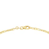 AMOR 9ct Yellow Gold Fantasy Chain Anklet