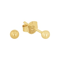 37970323 - 9ct Yellow Gold Circular Stud Earrings