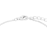 AMOR Sterling Silver Pearl & Cubic Zirconia Bracelet