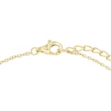 AMOR Yellow Gold Coloured Sterling Silver Bow Bracelet