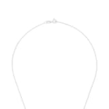 AMOR Sterling Silver Pearl & Cubic Zirconia Pendant Necklace