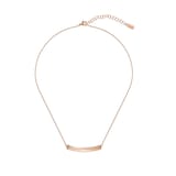 BOSS Insignia Rose Gold Coloured Necklace