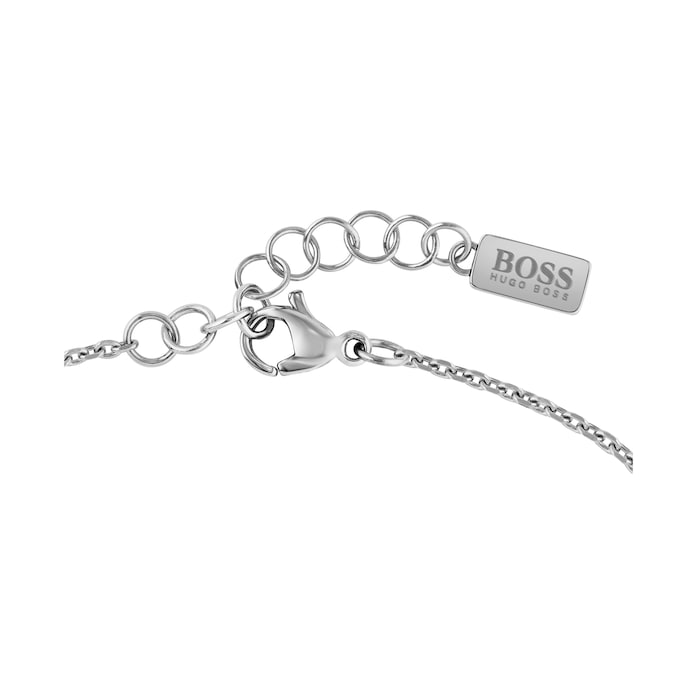 BOSS Ophelia Crystal Stainless Steel Bracelet