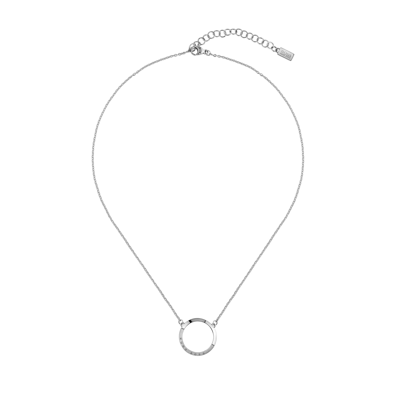 BOSS Ophelia Crystal Stainless Steel Necklace
