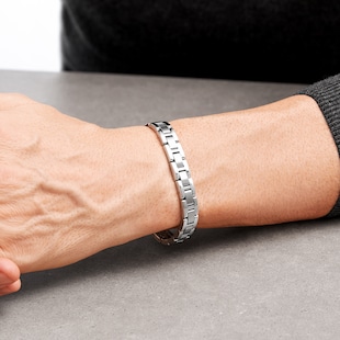 BOSS Gents BOSS Stainless Steel Metal Link Bracelet