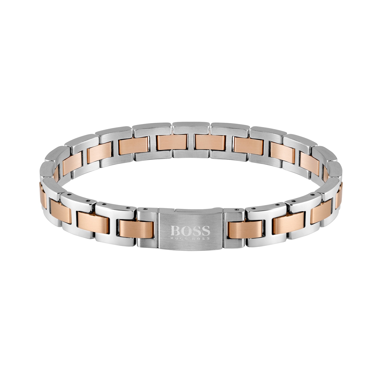 BOSS ID Rose Gold Coloured Bracelet