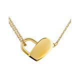 BOSS Soulmate Yellow Gold Coloured Necklace