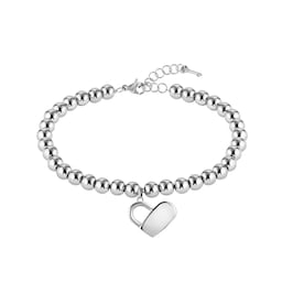 37990075 - Ladies BOSS Stainless Steel Beaded Bracelet