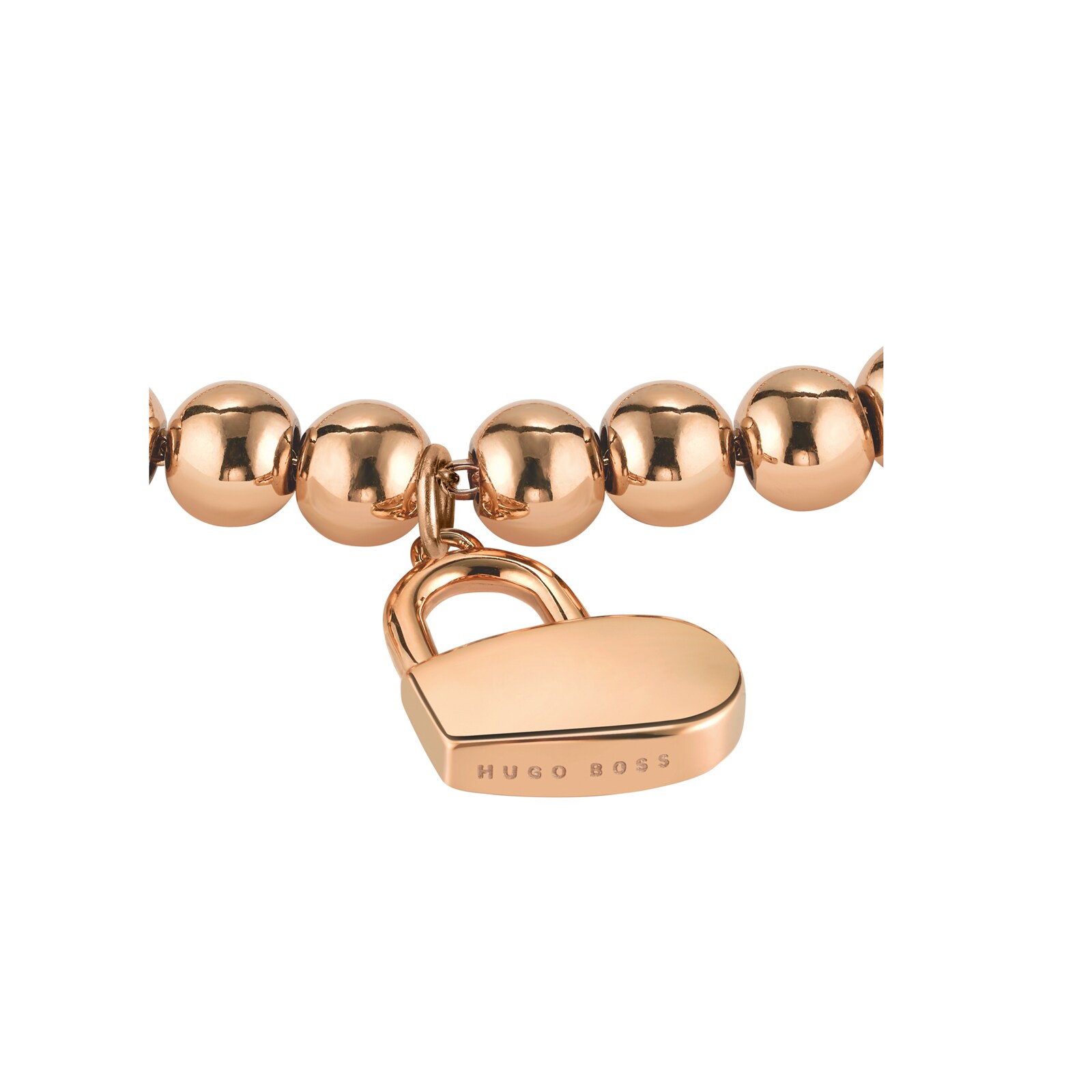 BOSS Beads Rose Gold Coloured Bracelet
