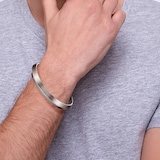 BOSS Stainless Steel Rooftop Bangle