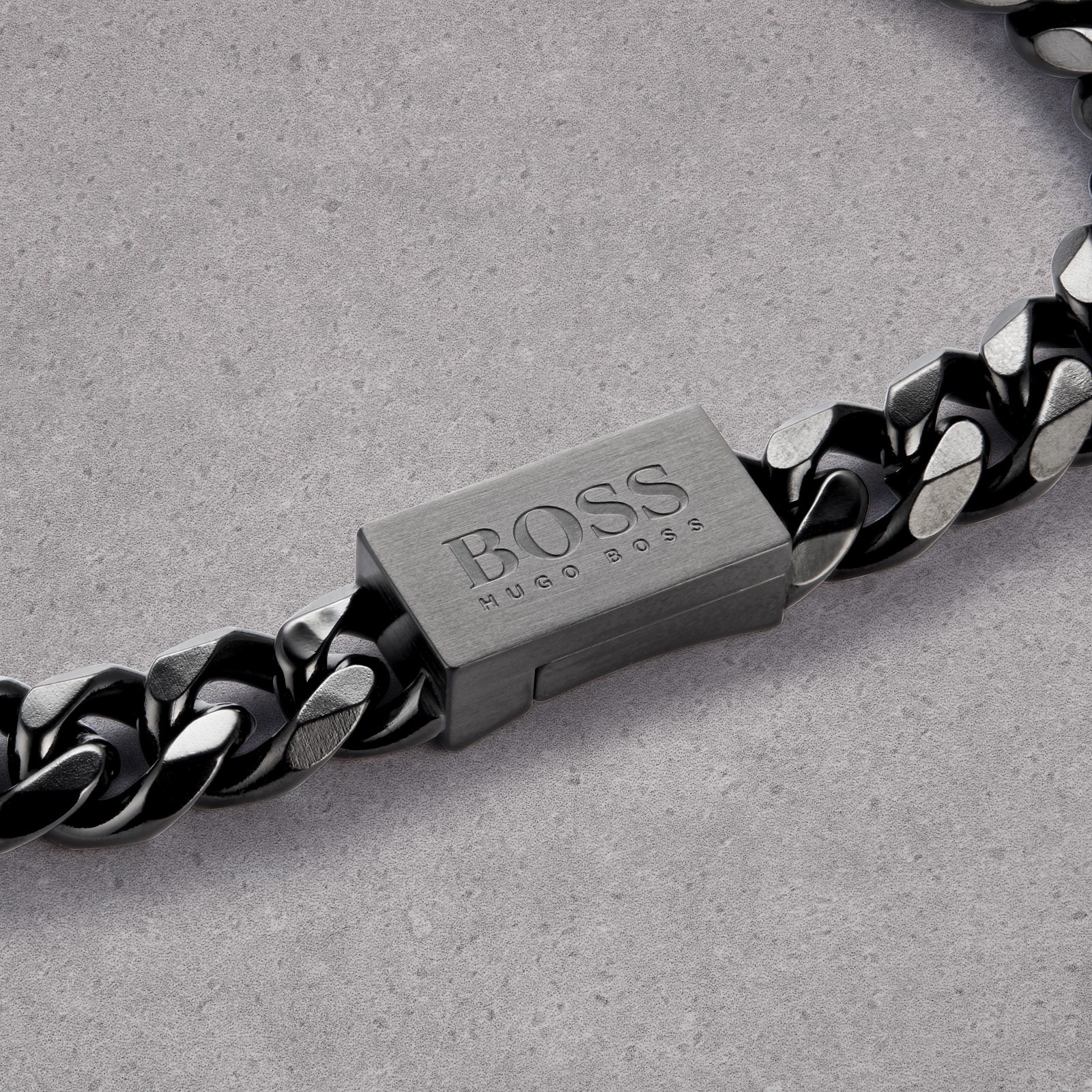 BOSS Black Chain Link Bracelet 1580145M | Goldsmiths