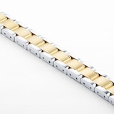 BOSS ID Stainless Steel & Yellow Gold Coloured Bracelet