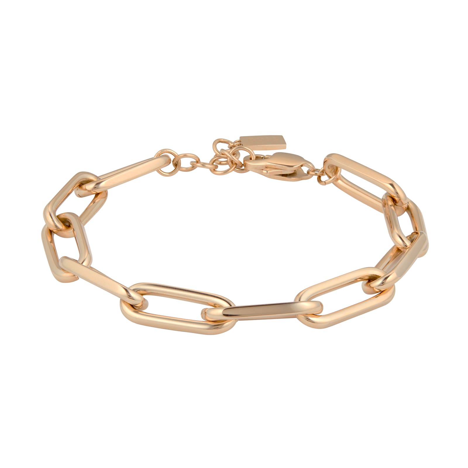 BOSS Ladies BOSS Tessa Rose Gold Coloured Link Bracelet