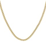 BOSS Yellow Gold Coloured Curb Chain