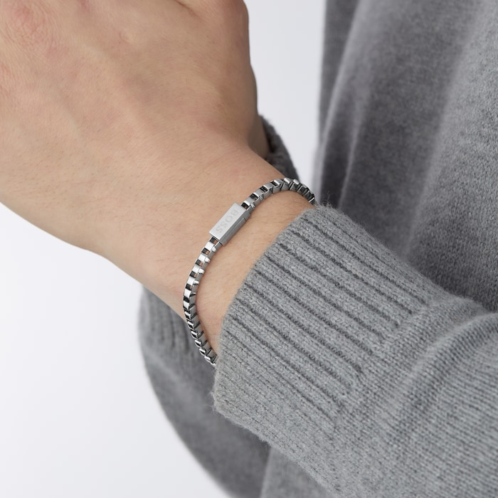 BOSS Gents BOSS Stainless Steel Chain Bracelet