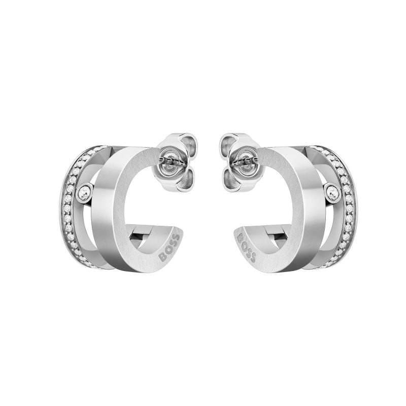 BOSS Ladies BOSS Lyssa Stainless Steel Earrings