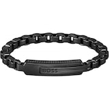 BOSS Mens Orlado Black Chain Bracelet