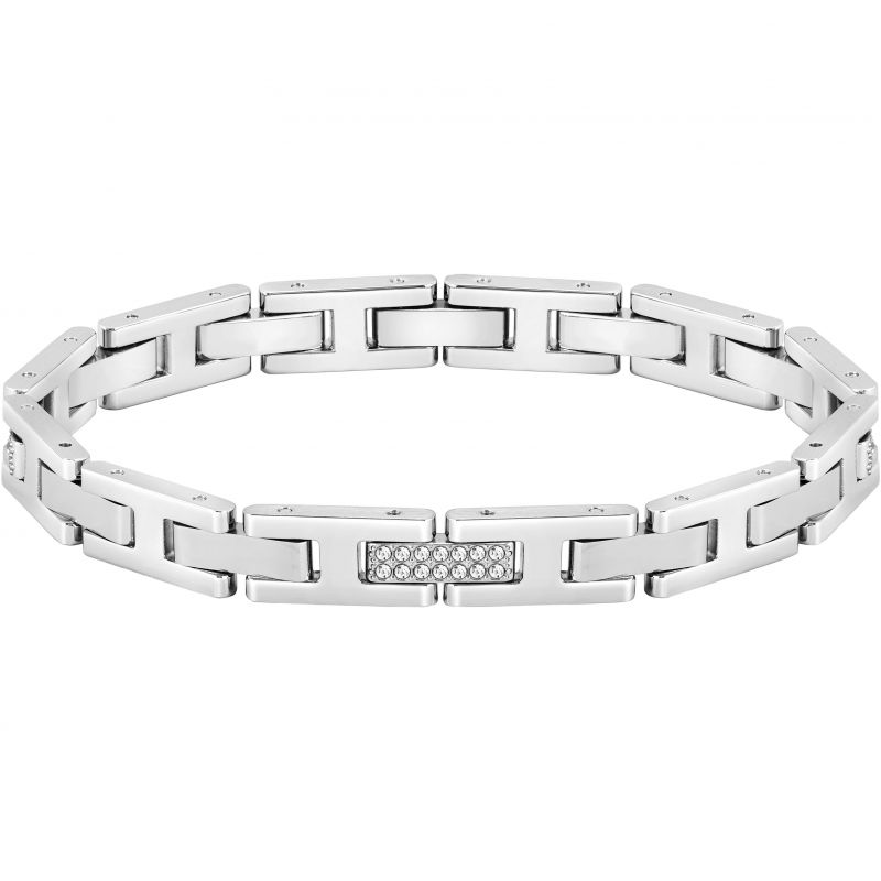 Stainess Steel Chain Crystal Bracelet