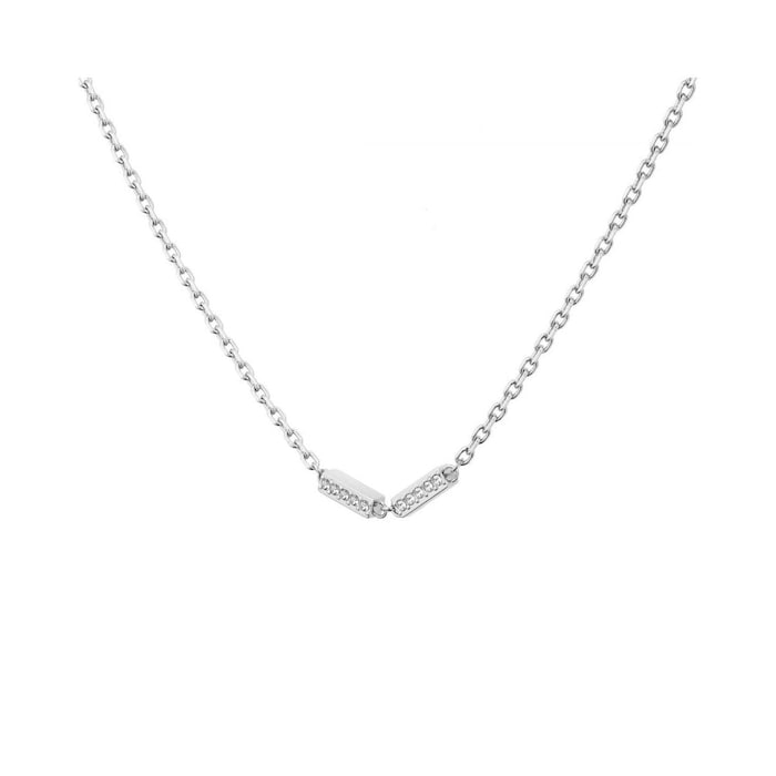 BOSS Ladies BOSS Laria Stainless Steel Station Necklace