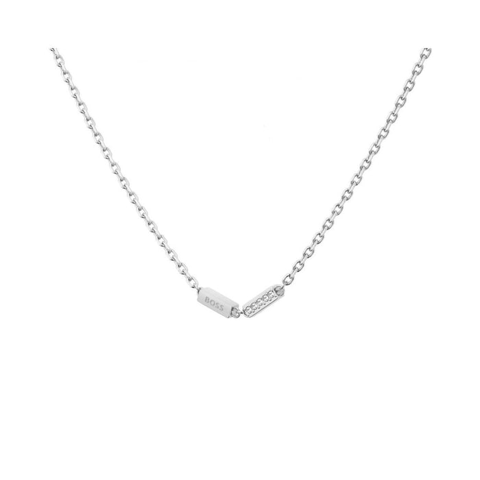 BOSS Ladies BOSS Laria Stainless Steel Station Necklace